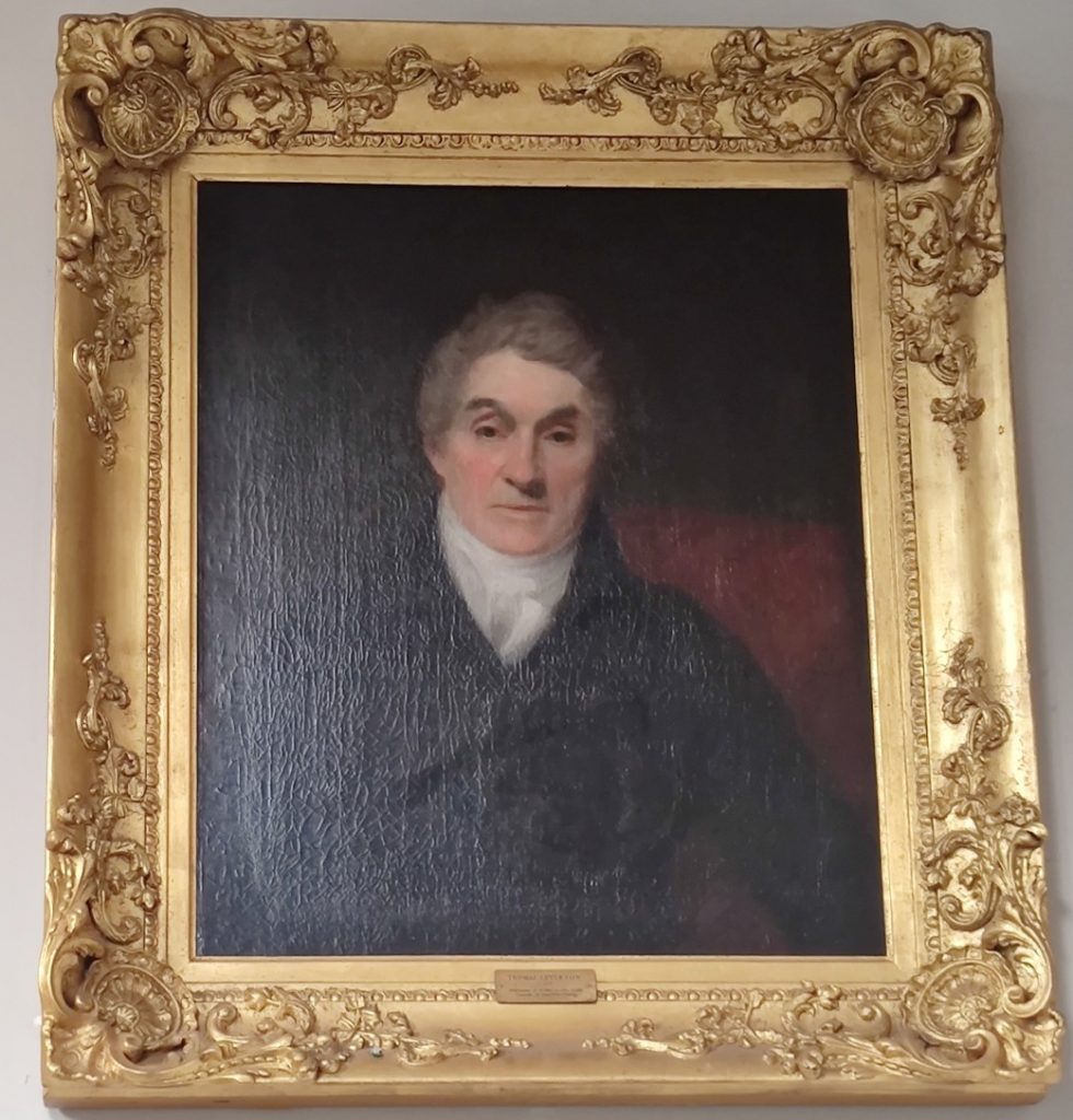Portrait of Thomas Leverton